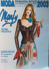 Moda #76, 2003. - Primavera - estate , cartamodelli d' alta moda