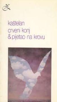 Crveni konj i pijetao na krovu