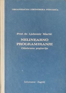 Nelinearno programiranje (odabrana poglavlja)