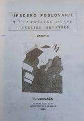 Uredsko poslovanje tijela državne uprave republike Hrvatske