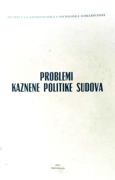Problemi kaznene politike