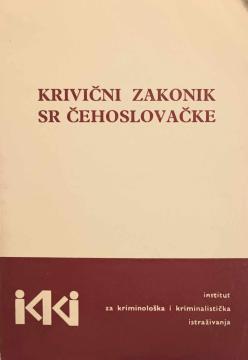 Krivični zakonik SR Čehoslovačke