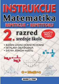 Instrukcije matematika – 2. razred srednje škole