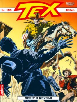 Tex Willer LU #106: Šerif u nevolji