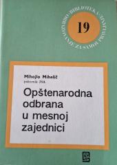 Opštenarodna odbrana u mesnoj zajednici