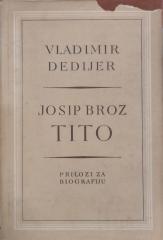 Josip Broz Tito : prilozi za biografiju