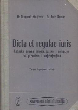 Dicta et regulae iuris