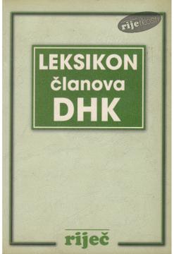 Leksikon članova društva hrvatskih književnika: Ususret stogodišnjici Društva 1900.-2000.