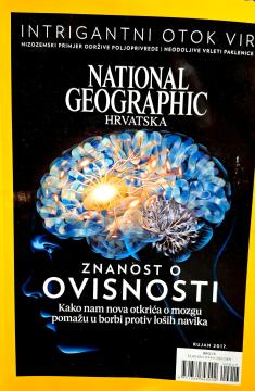 National geographic 9/2017: Znanost o ovisnosti, kako nam nova otkrića o mozgu pomažu u borbi protiv loših navika