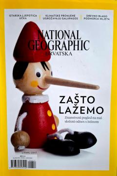 National geographic 6/2017: Zašto lažemo, znanstveni pogled na naš odnos s istinom