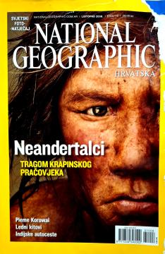 National geographic #10/2008: Neandertalci, tragom krapinskog pračovjeka