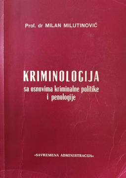 Kriminologija, sa osnovama kriminalne politike i penologije