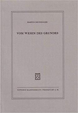 Vom Wesen des Grundes