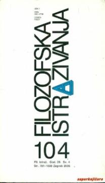 Filozofska istraživanja #104