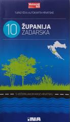 Turistička auto karta hrvatske #10 -županija zadarska