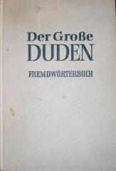 Der Grosse Duden Fremdwörterbuch