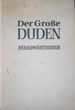 Der Grosse Duden Fremdwörterbuch