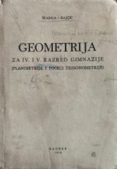 Geometrija: za 4 i 5 razred gimnazije