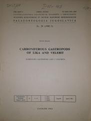 Karbonski gastropodi Like i Velebita