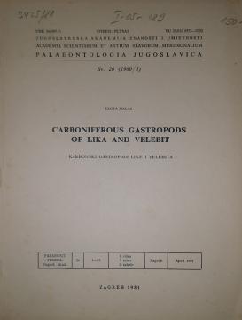 Karbonski gastropodi Like i Velebita