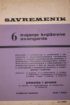 Savremenik 6 : trajanje književne avangarde