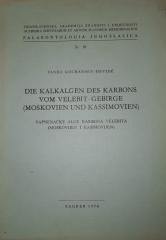 Vapnenačke alge karbona Velebita (moskovijen i kasimovijen)