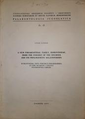 Biokovinidae, nova porodica foraminifera iz jure Dinarida i njezini filogenetski odnosi