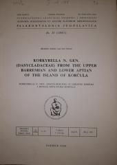 Korkyrella n. gen. (dasycladaceae) iz Gornjeg Barema i Donjeg Apta otoka Korčule