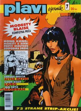 Plavi vjesnik #7 : Modesty Blaise - U borbi prtiv okrutnog gospodara droge