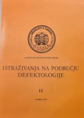 Istraživanja na području defektologije I-II